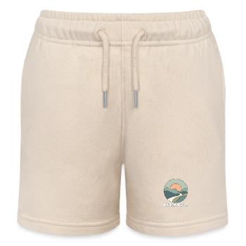 Sonnenpfad über Berglandschaft - Kinder Organic Joggingshorts Mini Bolter von Stanley/Stella - Natur - Vorne