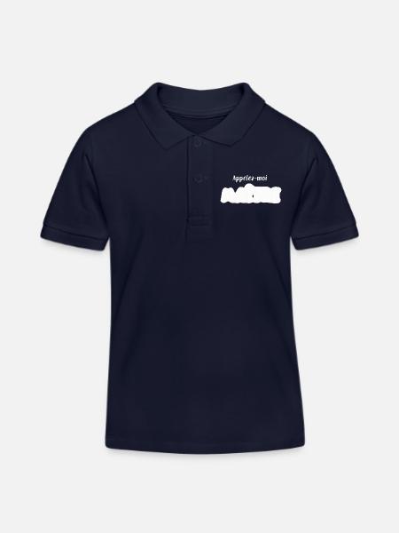 Appelez moi maitre - Polo enfant bio Stanley/Stella - bleu marine