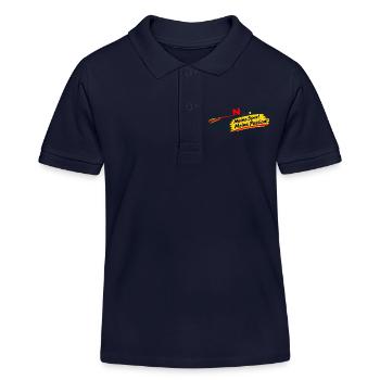 Spur N 1:160 / Meine Spur! - Meine Passion! - Kinder Organic Poloshirt Mini Sprinter von Stanley/Stella - Navy - Vorne