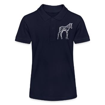 Pferd - Stanley/Stella Teenager Bio-Poloshirt MINI SPRINTER - Navy - Vorne