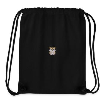 Hamster embroidered - Stanley/Stella Recycled Gym Bag - black - Front