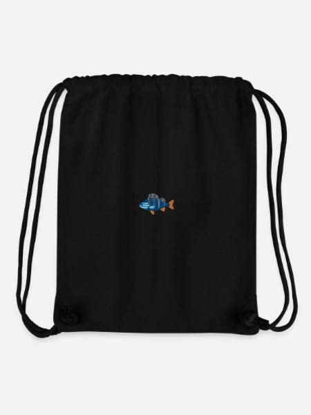 Barsch bestickt - Stanley/Stella recycelter Gym Bag - Schwarz