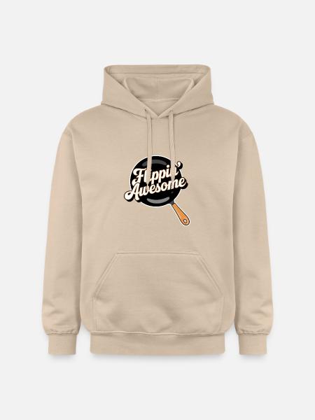 Flippin Awesome - Gildan Unisex Softstyle® Midweight Hoodie - sand