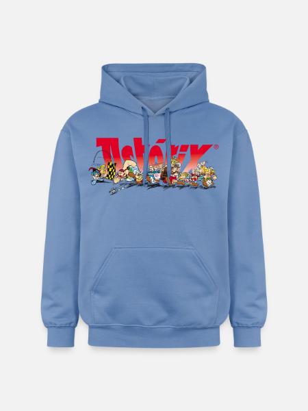 Asterix & Obelix Rennstart - Gildan Unisex Softstyle® Midweight Hoodie - Carolina Blue