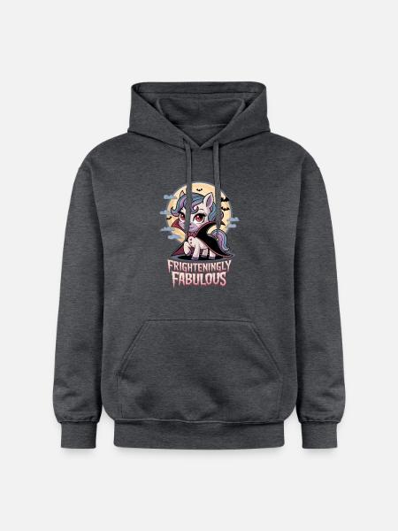 Beängstigend fabelhaft - Gildan Unisex Softstyle® Midweight Hoodie - Dunkelgrau meliert
