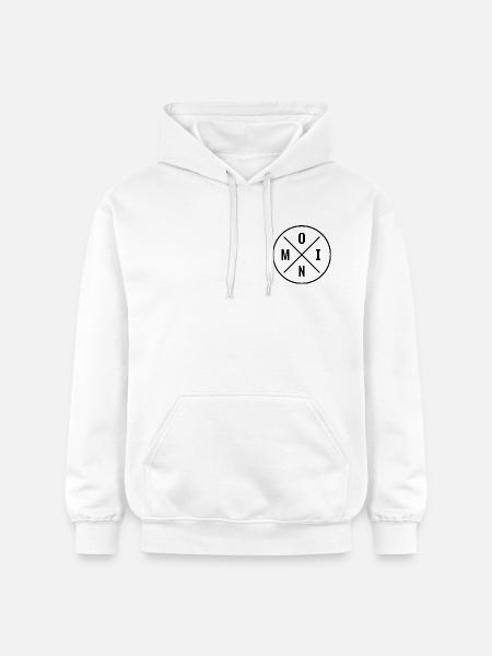 MOIN - Gildan Unisex Softstyle® Midweight Hoodie - Weiß