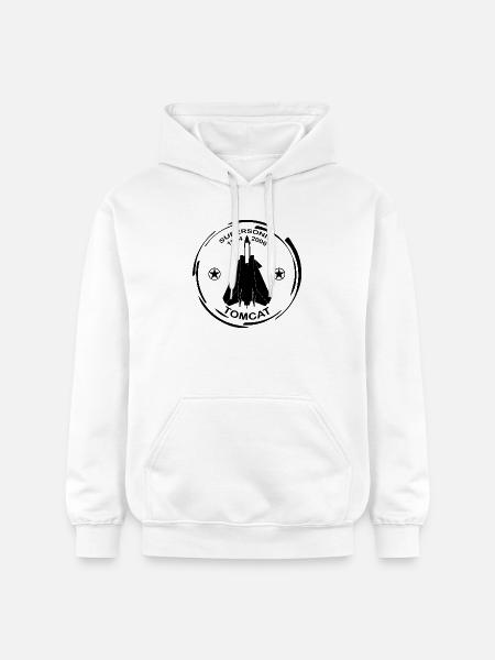 Plane F14 Tomcat - Gildan Unisex Softstyle® Midweight Hoodie - white