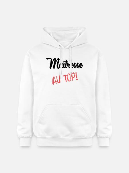 MISTRESS - Gildan Unisex Softstyle® Midweight Hoodie - white