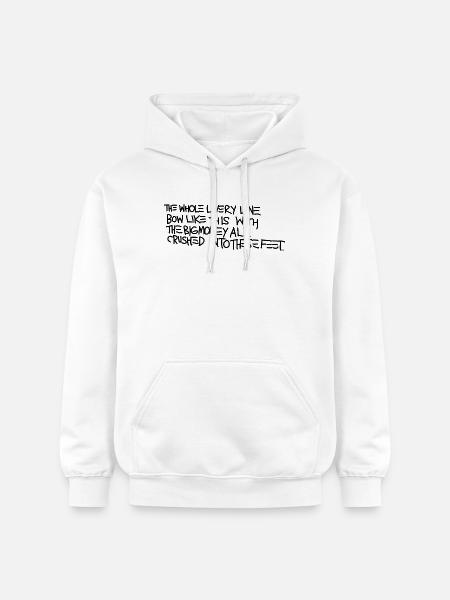 Basquiat - Gildan Unisex Softstyle® Midweight Hoodie - Weiß
