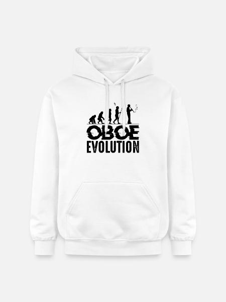 hautbois - Sweat à capuche Softstyle® Gildan Unisexe - blanc
