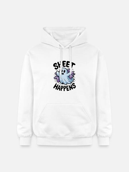 Blatt passiert - Gildan Unisex Softstyle® Midweight Hoodie - Weiß