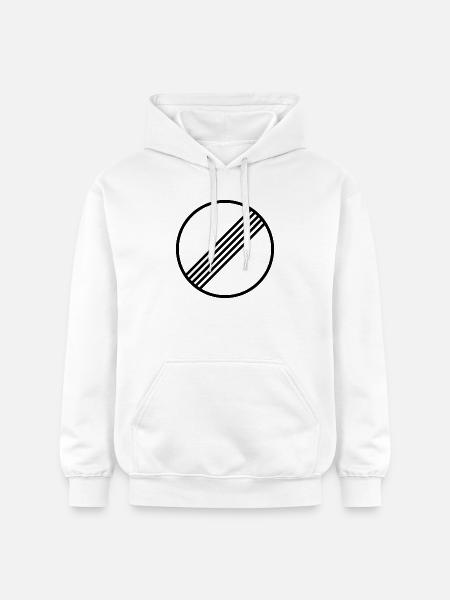 UNLIMITED MOTORWAY GERMANY - Gildan Unisex Softstyle® Midweight Hoodie - white