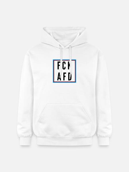 AFD Nein Danke! - Gildan Unisex Softstyle® Midweight Hoodie - Weiß
