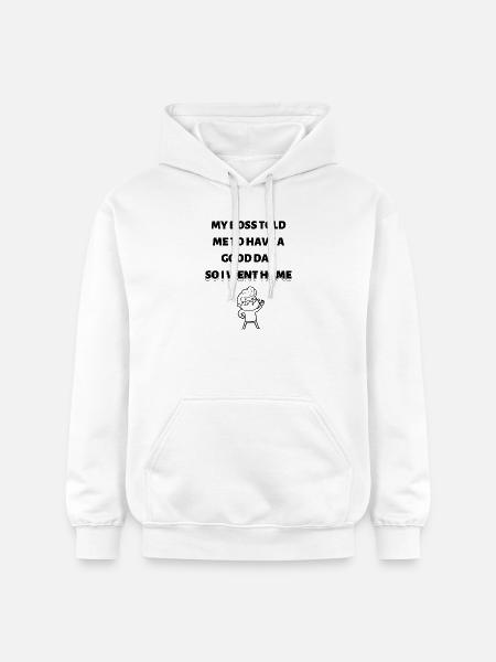 Feierabend - Gildan Unisex Softstyle® Midweight Hoodie - Weiß