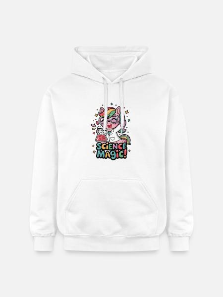 Science Magic! - Gildan Unisex Softstyle® Midweight Hoodie - white
