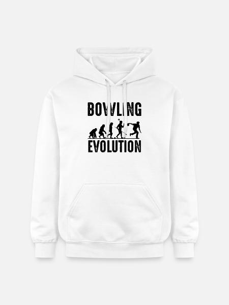 Bowling - Sweat à capuche Softstyle® Gildan Unisexe - blanc