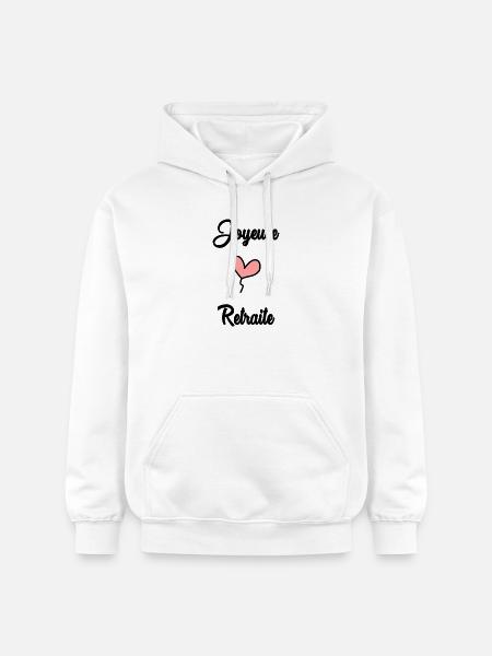 RETIREMENT. RETIREMENT. RETIRED - Gildan Unisex Softstyle® Midweight Hoodie - white
