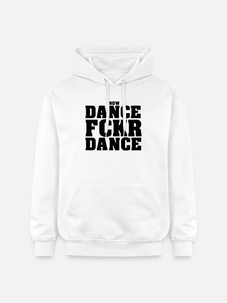 Danse Fckr Danse - Sweat à capuche Softstyle® Gildan Unisexe - blanc
