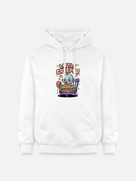Little Creeper - Gildan Unisex Softstyle® Midweight Hoodie - white