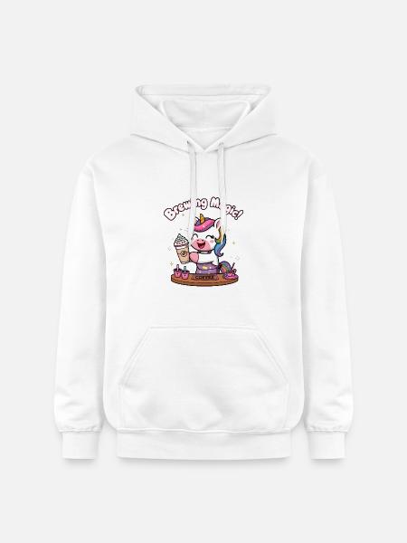 Brewing Magic! - Gildan Unisex Softstyle® Midweight Hoodie - white
