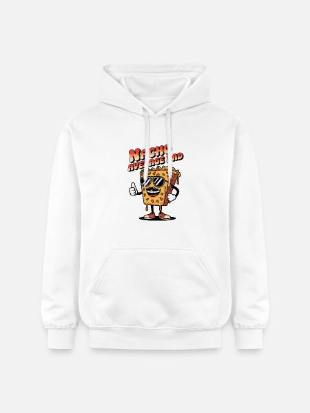 Nacho Average Dad - Gildan Unisex Softstyle® Midweight Hoodie - white
