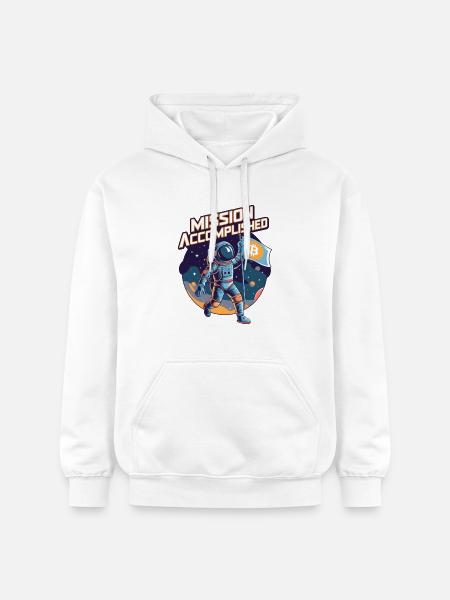 Mission Accomplished - Gildan Unisex Softstyle® Midweight Hoodie - white
