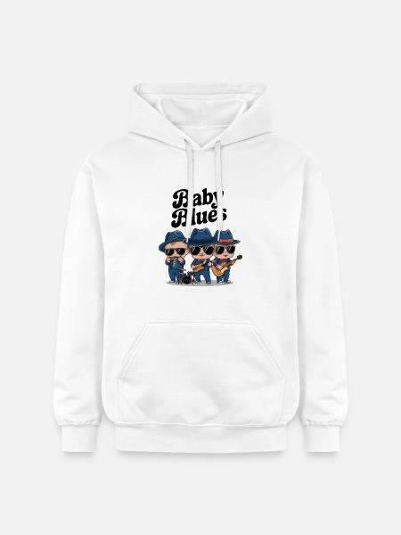 Baby Blues - Sweat à capuche Softstyle® Gildan Unisexe - blanc