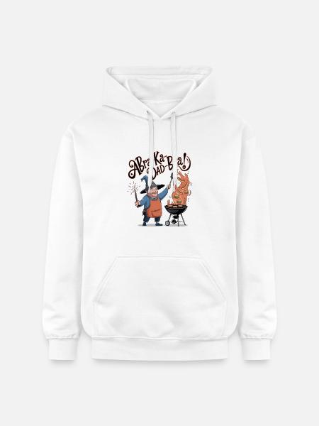 AbraKa-Dad-Bra ! - Sweat à capuche Softstyle® Gildan Unisexe - blanc