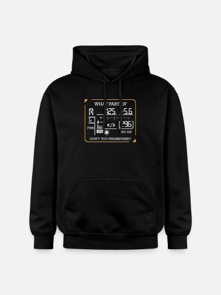photographer - Gildan Unisex Softstyle® Midweight Hoodie - black