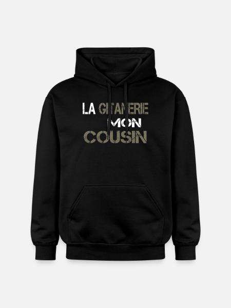 La gitanerie mon cousin - Sweat à capuche Softstyle® Gildan Unisexe - noir