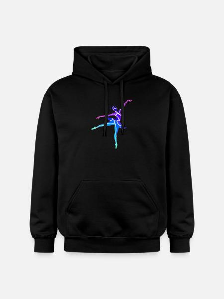 Danseur - Sweat à capuche Softstyle® Gildan Unisexe - noir