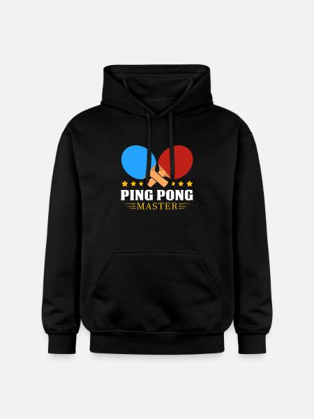 Ping-pong - Sweat à capuche Softstyle® Gildan Unisexe - noir