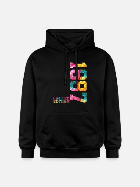 39TH BIRTHDAY LIMITED EDITION 1987 - Gildan Unisex Softstyle® Midweight Hoodie - black