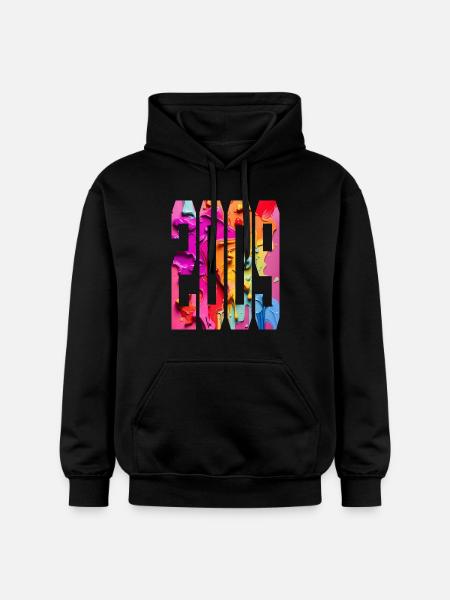 BUNT 17TH BIRTHDAY 2009 - Gildan Unisex Softstyle® Midweight Hoodie - black