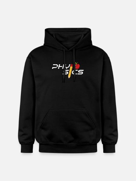 physicist - Gildan Unisex Softstyle® Midweight Hoodie - black