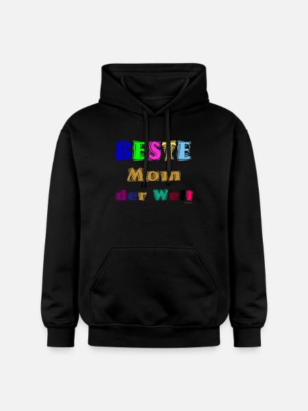 Beste Mutter der Welt - Gildan Unisex Softstyle® Midweight Hoodie - Schwarz