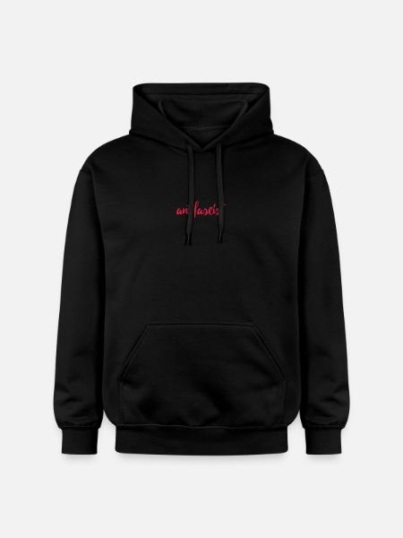 Always Antifascist - Gildan Unisex Softstyle® Midweight Hoodie - Schwarz