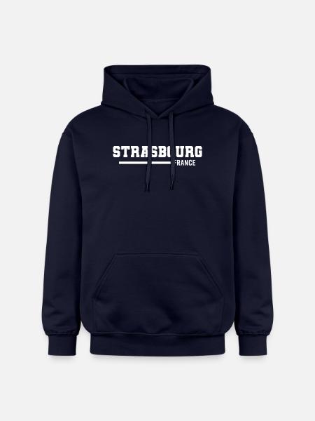 Strasbourg | France - Gildan Unisex Softstyle® Midweight Hoodie - navy