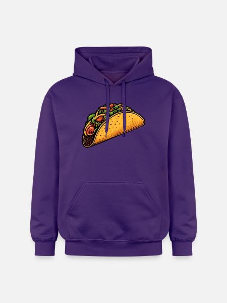 Tacos - Sweat à capuche Softstyle® Gildan Unisexe - violet