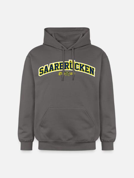 Saarbrücken - Gildan Unisex Softstyle® Midweight Hoodie - Dunkelgrau