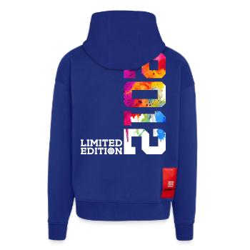 14. GEBURTSTAG LIMITED EDITION 2012 - Zip Hoodie - made by SPREAD - Iconic Blue - Hinten