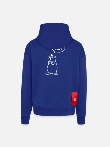 NÖ Maus - Zip Hoodie - made by SPREAD - Iconic Blue