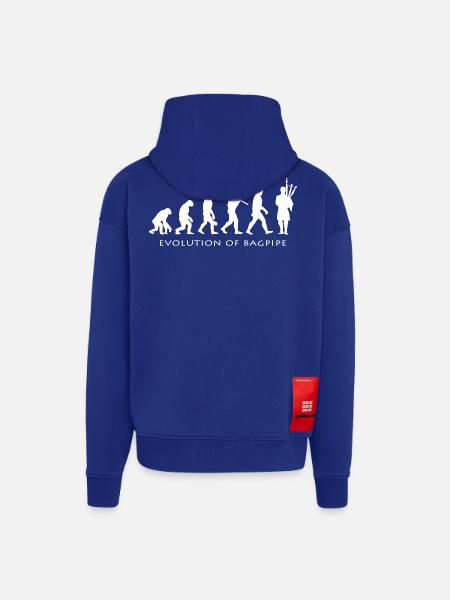 bagpipes - Zip Hoodie - made by SPREAD - Iconic Blue