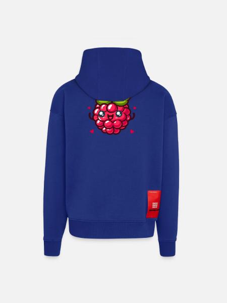 Love Raspberry - Zip Hoodie - made by SPREAD - Iconic Blue