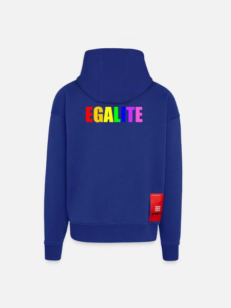 Equality - Zip Hoodie - made by SPREAD - Iconic Blue