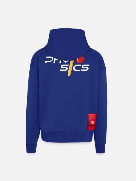 physicist - Zip Hoodie - made by SPREAD - Iconic Blue