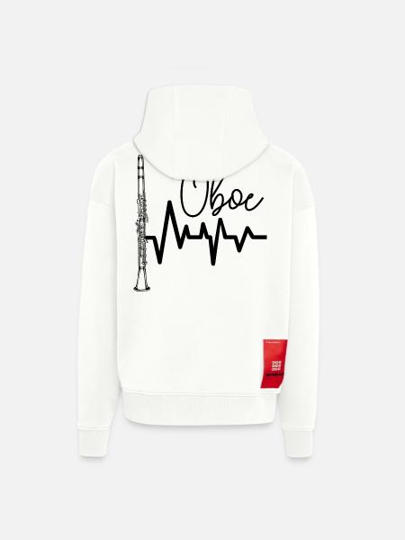 Oboe - Zip Hoodie - made by SPREAD - OFF WHITE