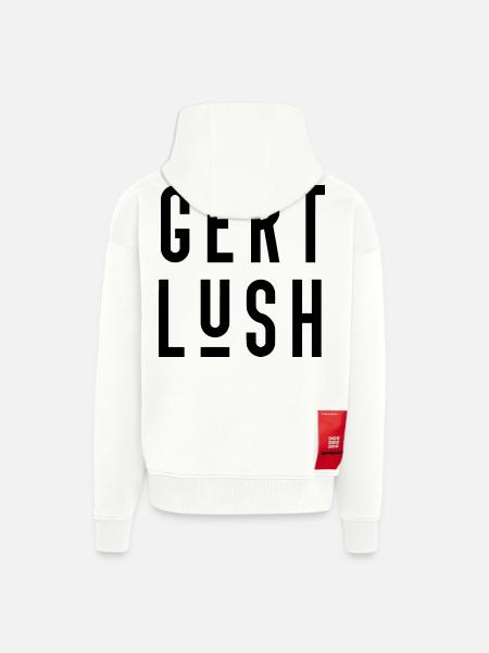 Bristol Dialect Gert Lush - Zip Hoodie - made by SPREAD - OFF WHITE