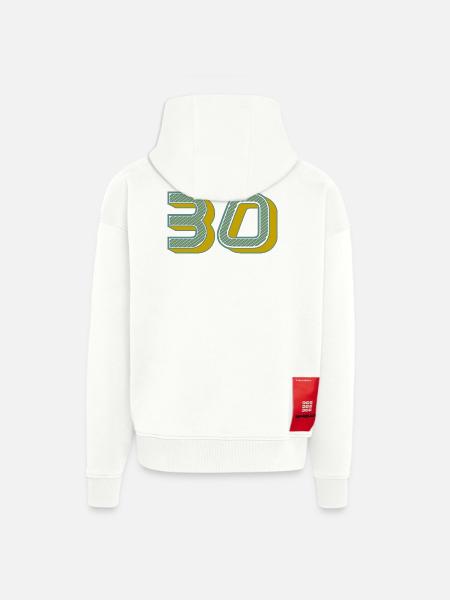 30 - Zip Hoodie - made by SPREAD - OFF WHITE