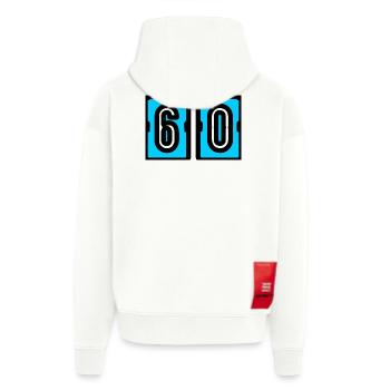 60. 60. GEBURTSTAG. GEBURTSTAG 60 JAHRE. 60 - Zip Hoodie - made by SPREAD - OFF WHITE - Hinten